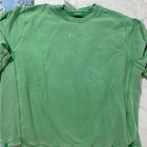 Champion Vibrant Green Crewneck